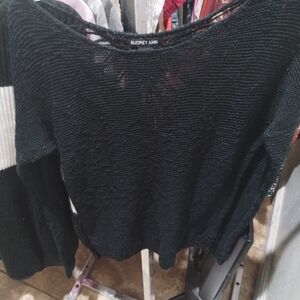 Large Audrey Ann black sweater